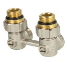 Watts Valve block &frac12;&quot; x &frac34;&quot; and &frac34;&quot; Euro cone angle version without bybass valve 10001886