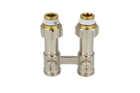 Simplex bi-tube valve block DT1/50 straight form +...