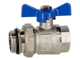 Manifold ball valve 1&quot; self-sealing connection...