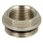 Reduction plug 1&quot; x 3/4&quot;, self-sealing, nickel-plated