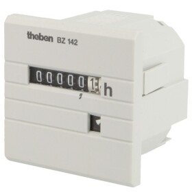 Elapsed time meter Theben BZ 143-1 analugue, front panel,...