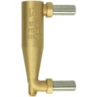 Afriso low-water level indicator WMS-WP 6 housing cast brass