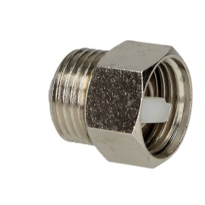 Automatic shut-off valve 1/2" ET nickel-plated