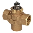 Three-way diverter valve, VCZMP6000, 1&quot; IT, Honeywell