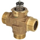 Three-way diverter valve VCZMQ6000, 1&quot; ET, Honeywell