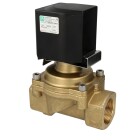 Sol. valve Buschjost 8254503.9404.2304 G11/4 23.0m&sup3;/h 0-10bar +110&deg;C FPM 230VAC