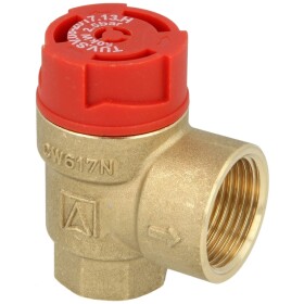 Safety valve for heating 1/2&quot; 2.5 bar