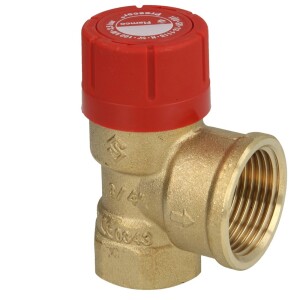 Safety valve for heating 3/4" 2.5 bar