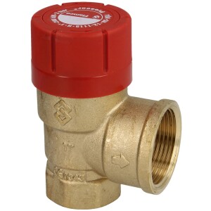 Safety valve for heating 1" 3 bar