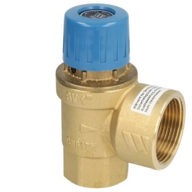 Safety valve for drinking water 1" 6 bar