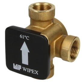 Thermal load valve 1&quot; IT opening temperature 61&deg;C