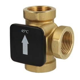 Thermal load valve 1&quot; IT opening temperature 45&deg;C