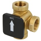 Thermal load valve &frac34;&quot; IT opening temperature 45&deg;C