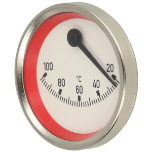 Thermomètre de contact excentrique rouge