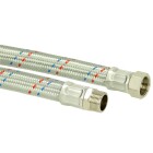 Connecting hose 500 mm (DN 40) 1&frac12;&quot; ET x 1&frac12;&quot; IT stainless steel