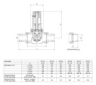SYR r&eacute;gulateur de pression DN32 1,5 - 5 bar, mod&egrave;le 6243
