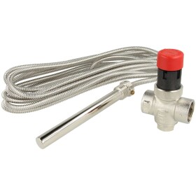 Thermal safety valve, ¾", 5 m sensor cable