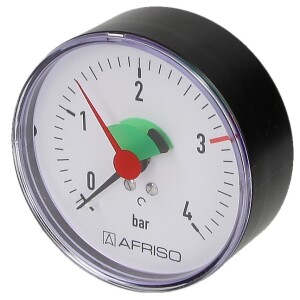 Afriso pressure gauge 0-2.5/4 bar ¼" axial 63 mm