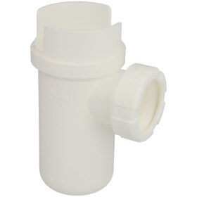 Plastic siphon NF approved white