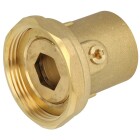 Pump connection with ball valve union nut 1 1/2&quot; x 1&quot; IT, PAV/A-F25