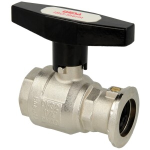 WESA-ISO-Therm pump ball valve IT/flange 1¼" x 1¼" gravity brake