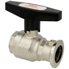 WESA-ISO-Therm pump ball valve IT/flange 1&frac14;&quot; x 1&frac14;&quot; gravity brake