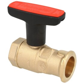 Heimeier pump ball valve Globo P 1" socket x flange...