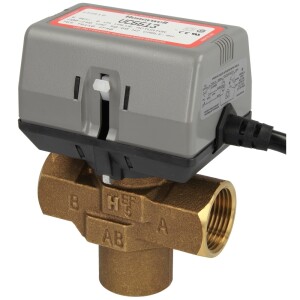 3-way valve 1" IT VC6613MP6000 Honeywell with limit switch