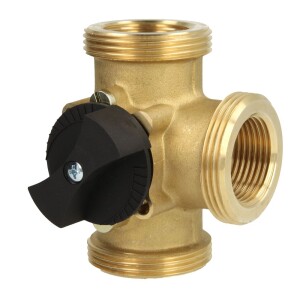 Meibes 3-way mixing valve DN 25 1" IT x 1 1/2" ET x 1" IT brass