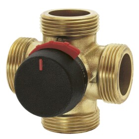 ESBE Mixing valve 4-way 1&quot; ET DN 20, brass 11641000