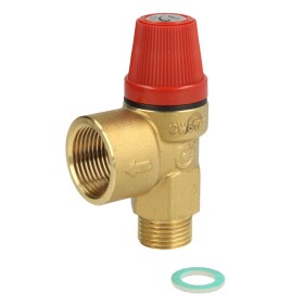 Ferroli Safety valve 3 bar 1/2&quot; a x 3/4&quot; i 551043