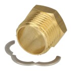 Screw connection 1/2&quot; ET for stainless steel corrugated pipe