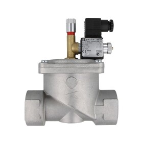 solenoid valve EV 40, 1 1/2&quot;, 230 V, 50 Hz, 0.5 bar