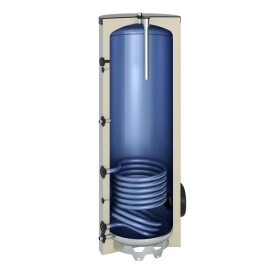 OEG hot water tank with 1 smooth-pipe heat exchanger