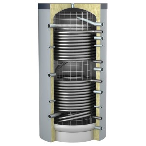 OEG Hygienespeicher 500 Liter mit 2 Glattrohrwärmetauschern