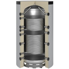 OEG buffer storage tank 1,500 litres with 2 smooth-pipe heat exchangers