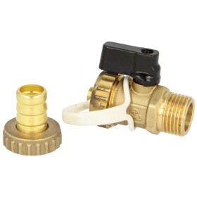 Solar ball valve KFE ½" not self-sealing brass