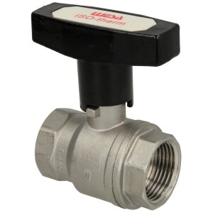 WESA stainless steel ball valve with T-handle 1¼" IT