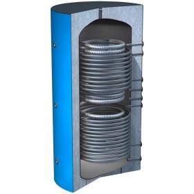 OEG Hygienic storage tank 1,500 litres with 2 smooth pipe...