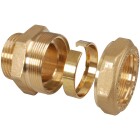 Corrugated solar pipe fitting DN16 &frac34;&quot; metal-on-metal seal ET
