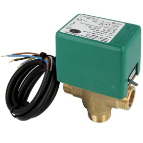 MUT 3-way zone valve solar 1" ET with auxiliary...