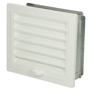 Upmann ventilation grille adjustable with installation frame 150 x 150 mm