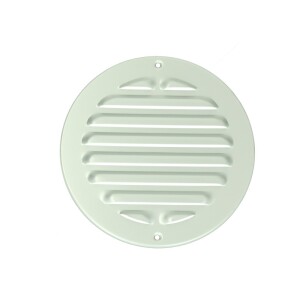 Upmann weather protection grill round anodised aluminium 150 mm