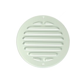 Upmann weather protection grill round anodised aluminium...