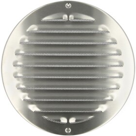 Upmann weather protection grill round stainless steel...