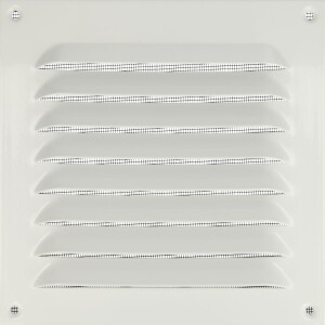 Weather protection grill aluminium traffic-white