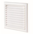 Ventilation grille &Oslash; 100 mm, with round connection, length: 3 cm