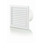 Ventilation grille &Oslash; 100 mm, with round connector, length: 9 cm