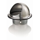 Upmann air scoop with perforated grid, &Oslash; 100 mm, with bird protection