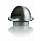 Upmann air scoop with perforated grid, &Oslash; 125 mm, with bird protection